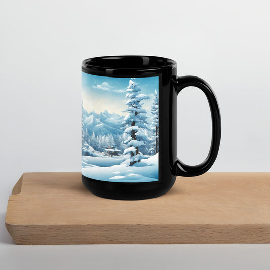 Black Glossy Mug