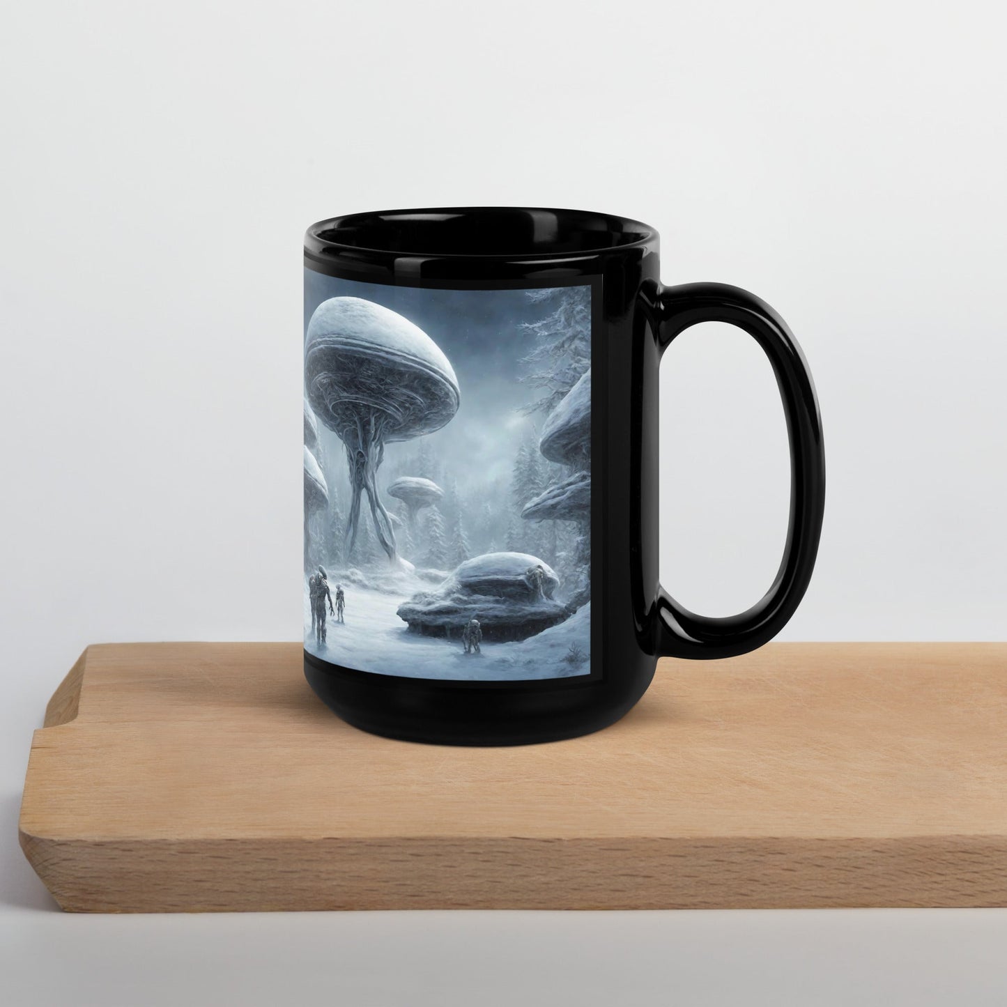 Black Glossy Mug