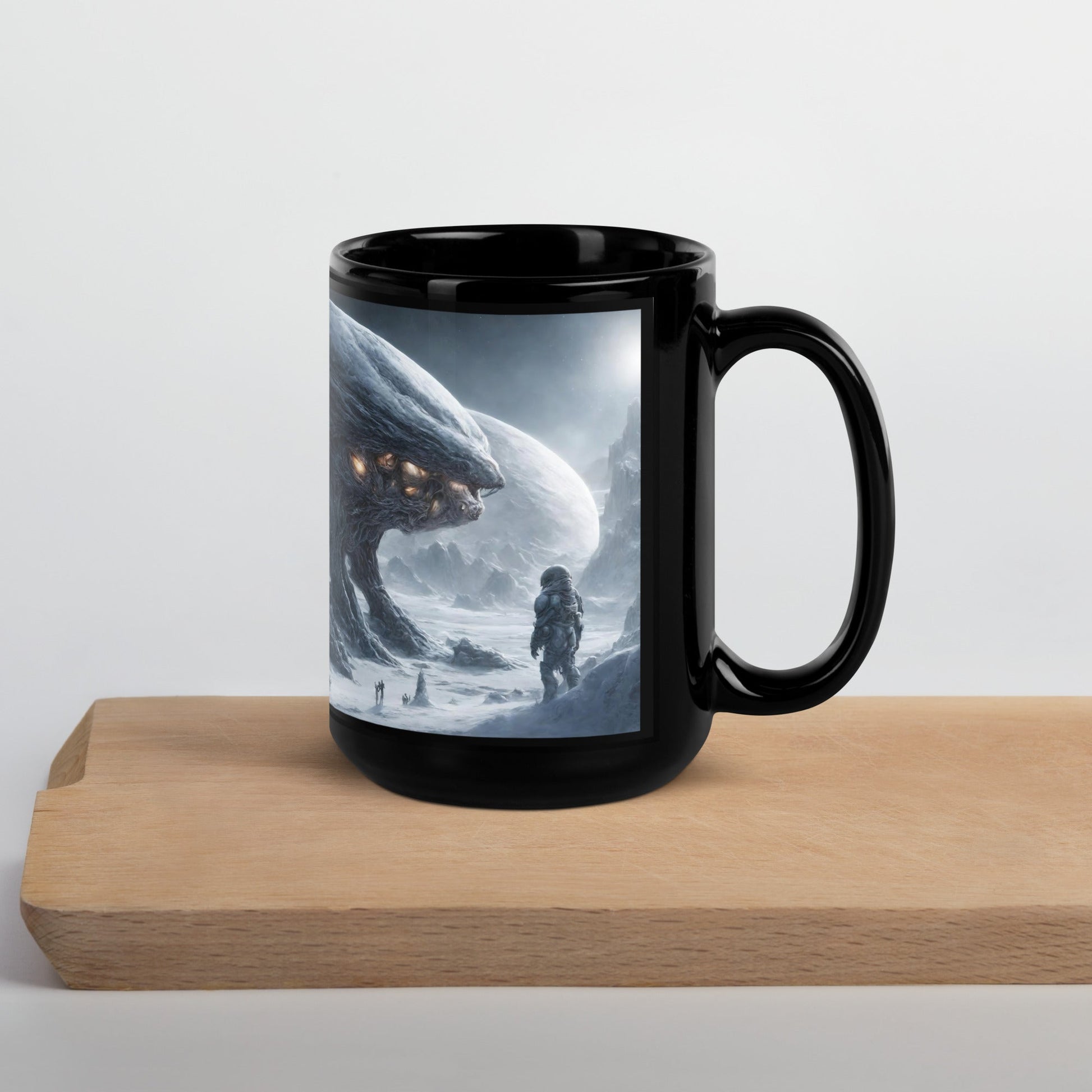 Black Glossy Mug