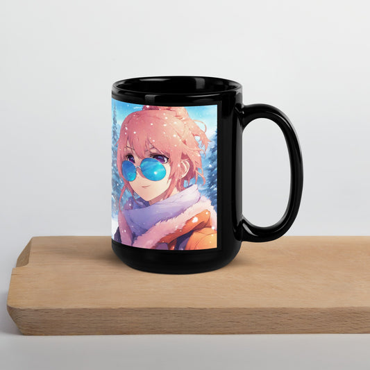 Black Glossy Mug