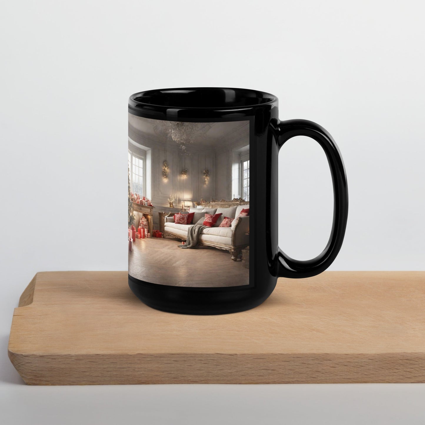 Black Glossy Mug