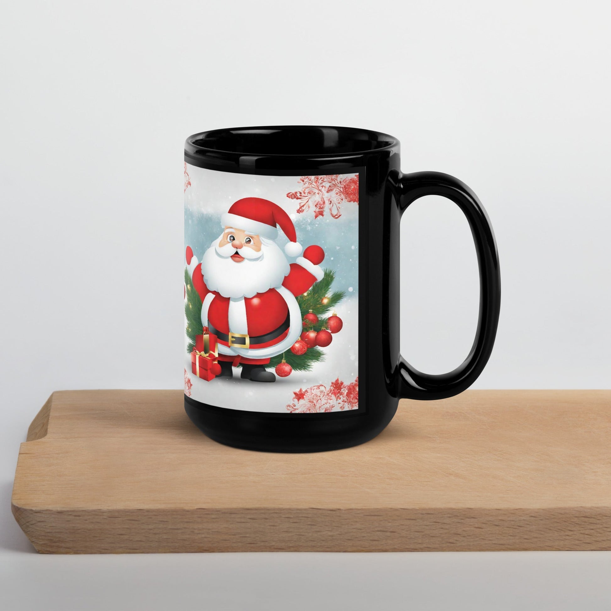 Black Glossy Mug