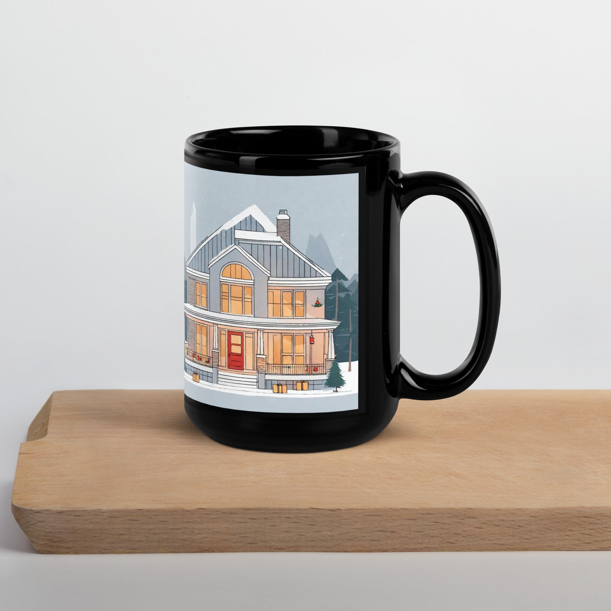 Black Glossy Mug