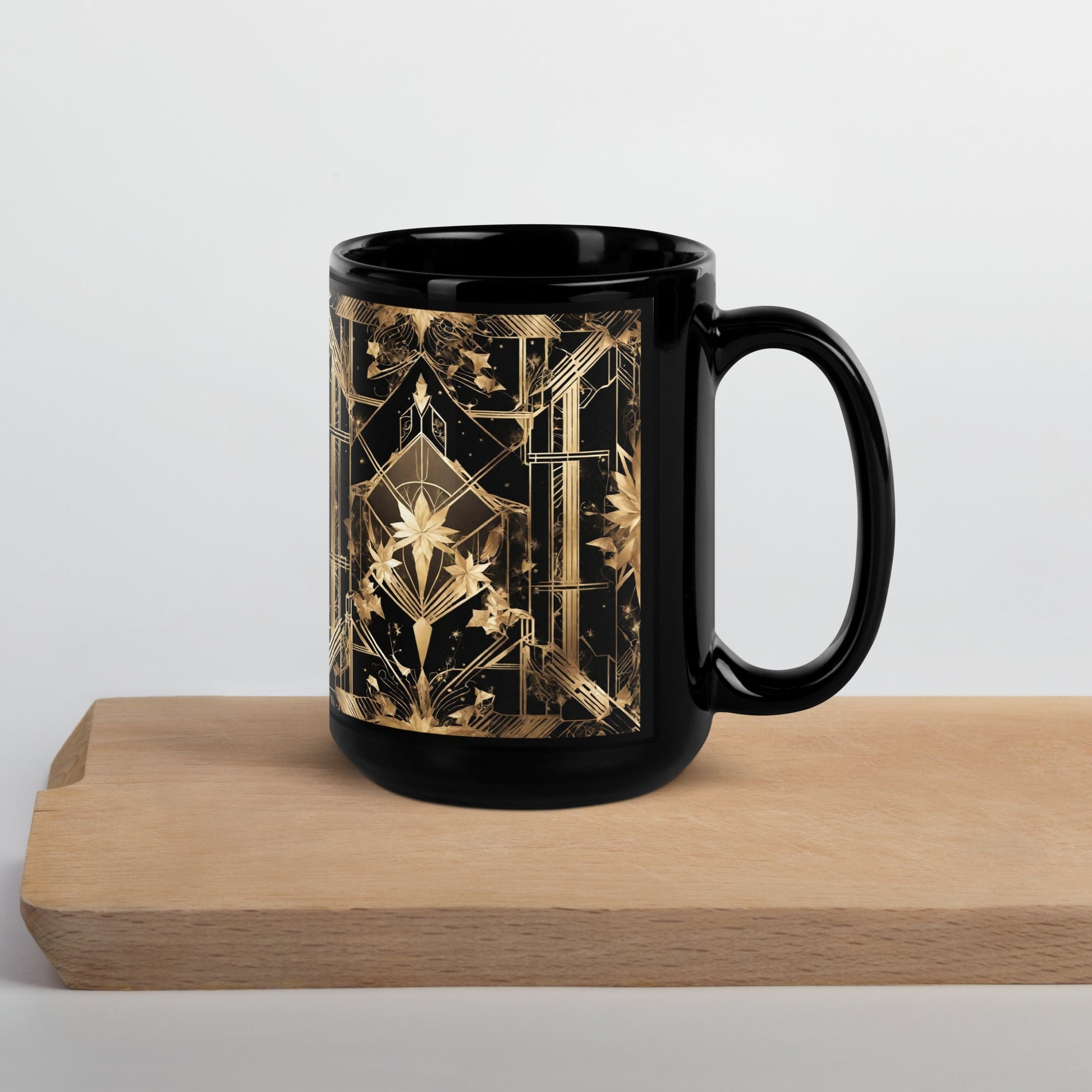 Black Glossy Mug