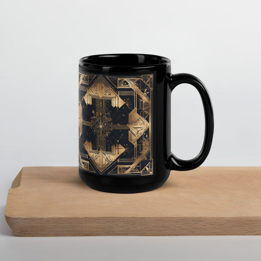 Black Glossy Mug