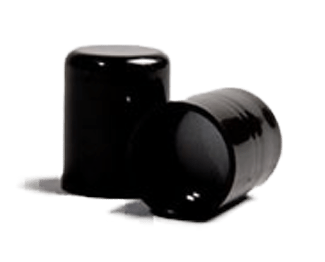 Black Screw Caps and Inserts (to suit 50ml and 100ml Blue PET bottles) 18/415