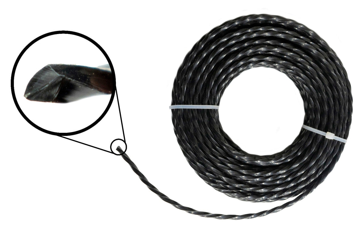 Strimmer Line Black Twist 2.4mm x 15m
