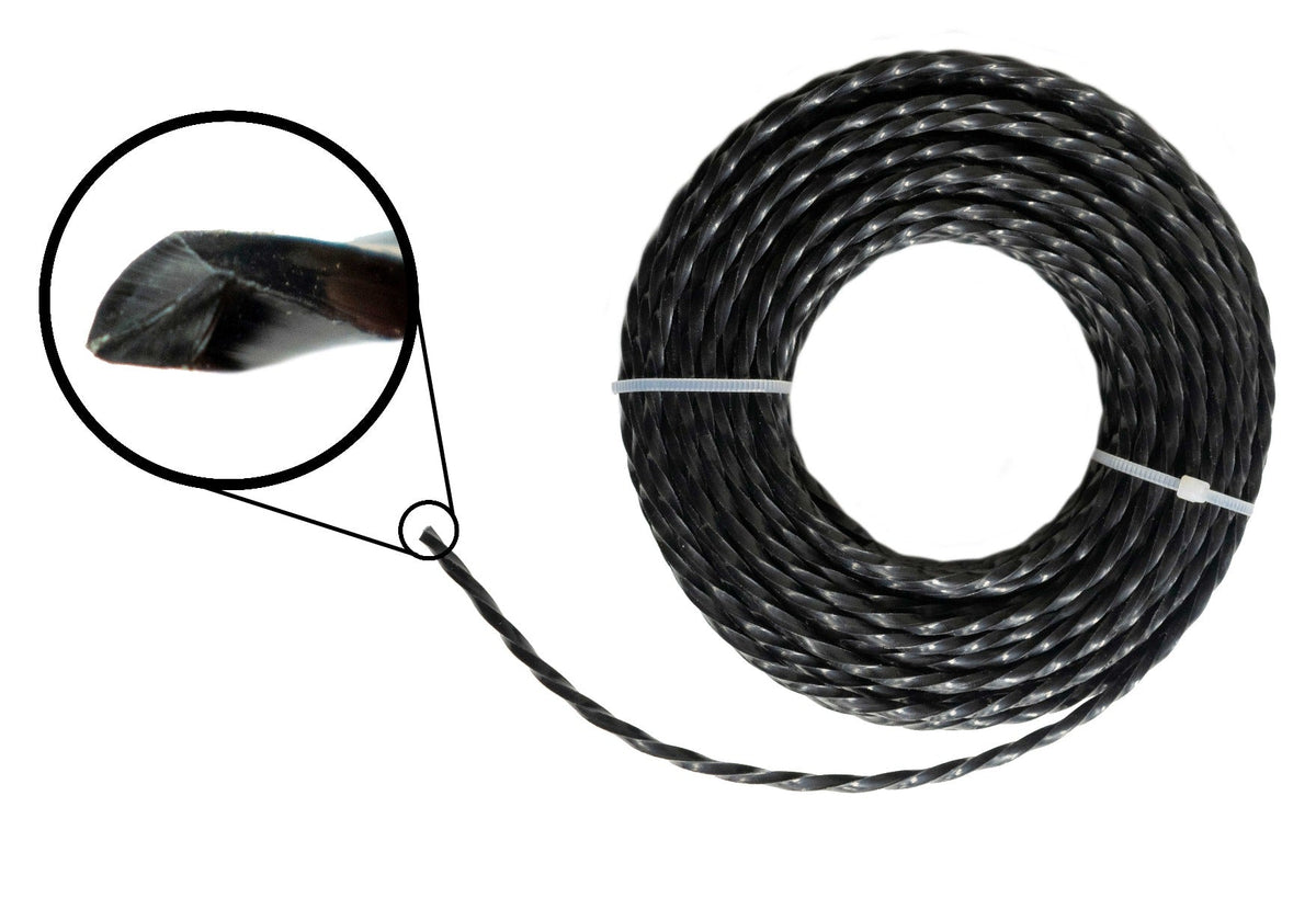 Strimmer Line Black Twist 1.6mm x 15m