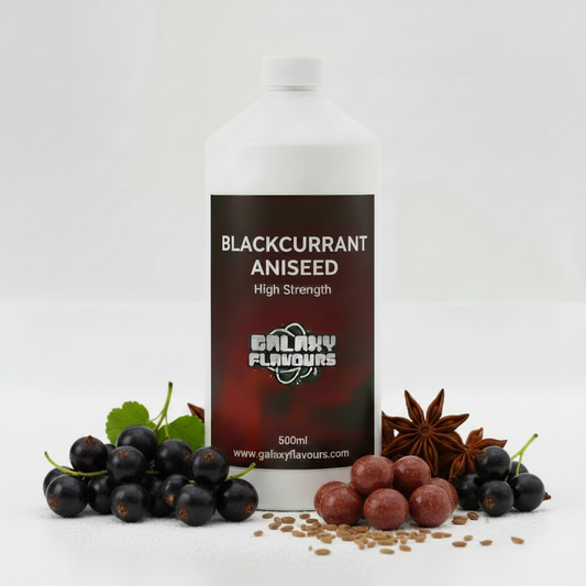 Blackcurrant and Aniseed Food Flavouring - Professional High Strength - 500ml