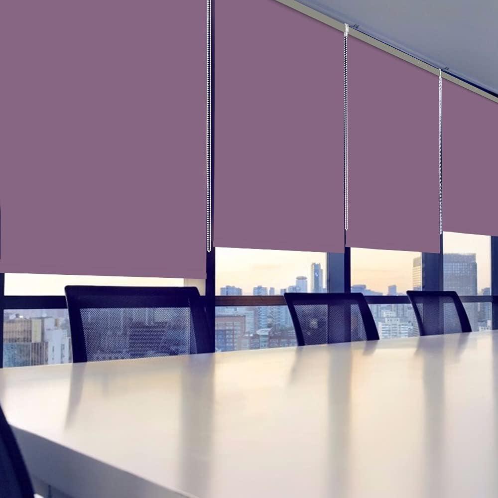 Blackout Waterproof Roller Blind Thermal UV Protection 104x183cm LUCKUP
