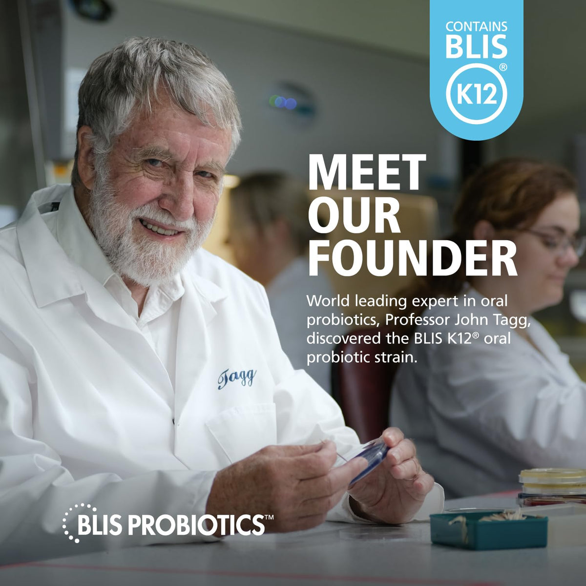 BLIS ThroatHealth K12 Probiotics - Immune & Throat Support, Vanilla, 60 Lozenges, 2.5B CFU
