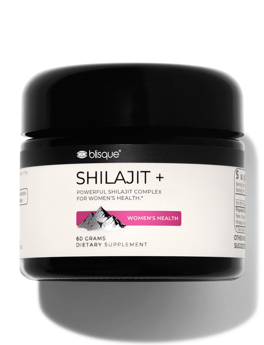 Blisque Shilajit Resin - Organic Himalayan Supplement for Women’s Health | 60g