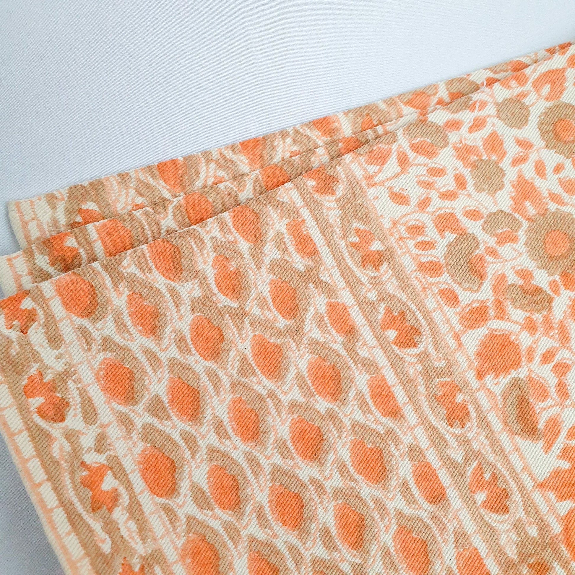 Block-printed organic cotton placemats (set of 2)