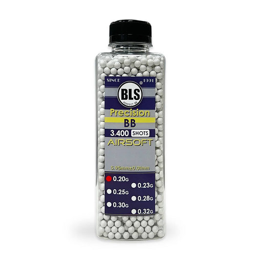 BLS 0.20g Bottles 3400 Round Supreme Grade Airsoft BB's