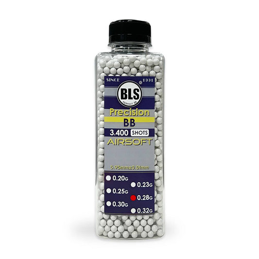 BLS 0.28g Bottle 3400 Round Supreme Grade Airsoft BB's