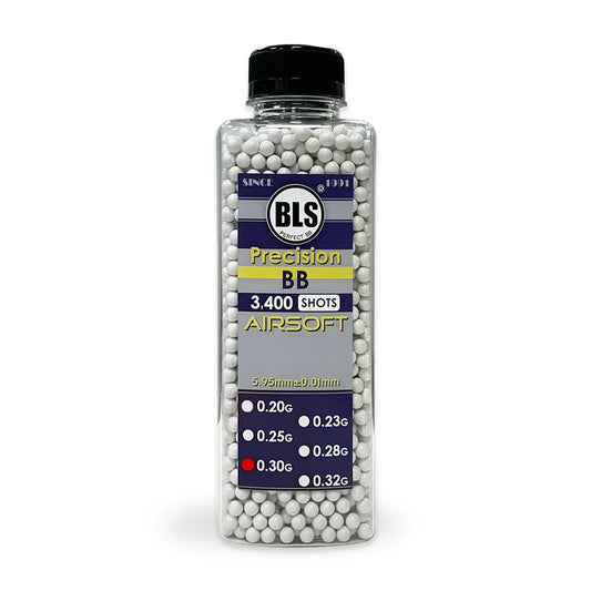 BLS 0.30g Bottles 3400 Round Supreme Grade Airsoft BB's