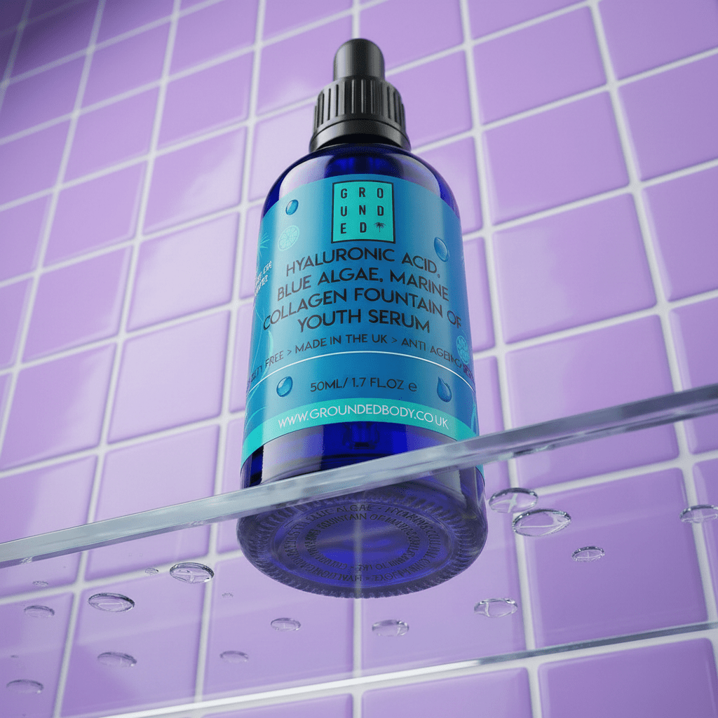 Blue Algae & Collagen Fountain of Youth HA Facial Serum