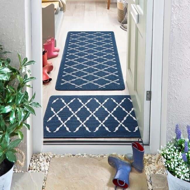 Washable Mat and Runners Diamond