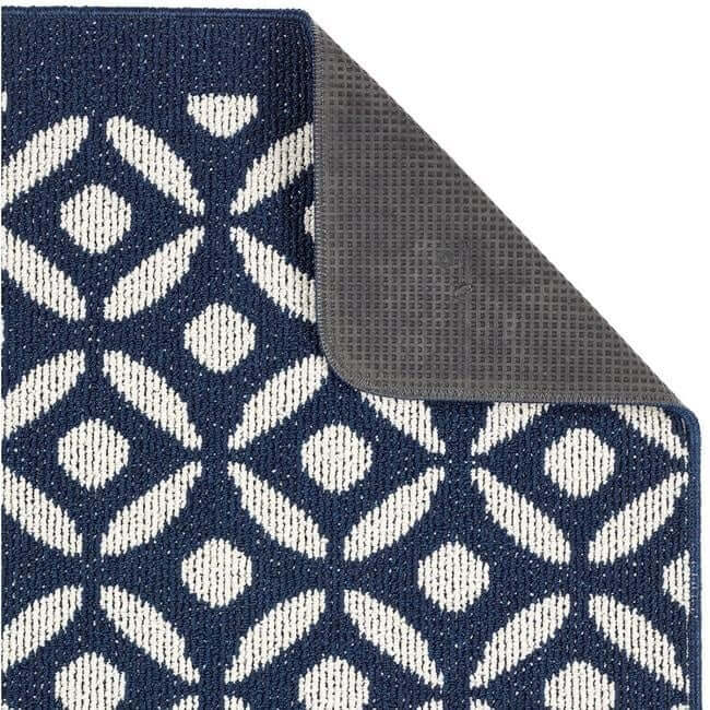 Washable Mat and Runners Geometric Design
