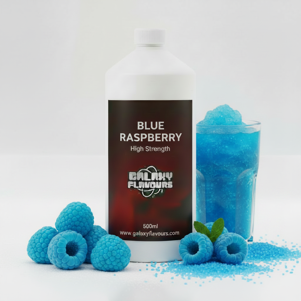 Blue Raspberry Food Flavouring - Professional High Strength - 500ml