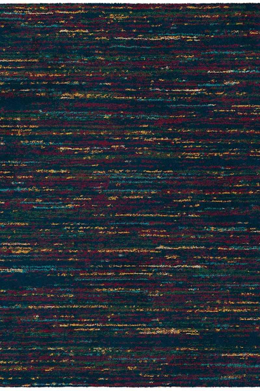 Noble Sherpa Rug – Blue and Red Colours