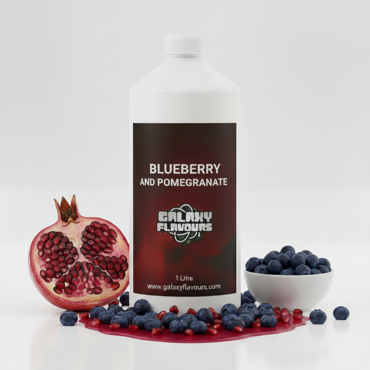 Blueberry and Pomegranate Food Flavouring - Professional High Strength - 1 Litre