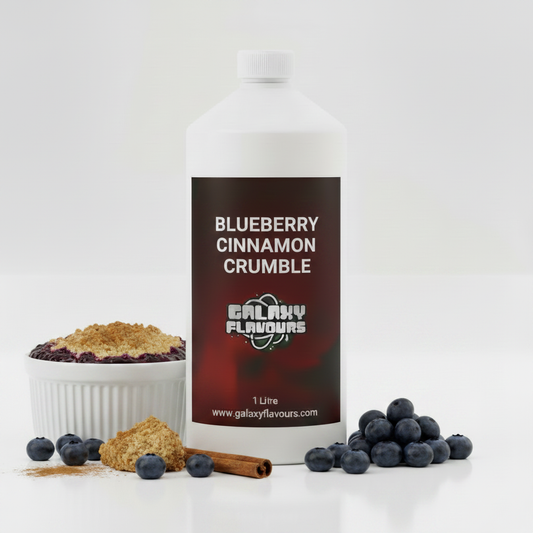 Blueberry Cinnamon Crumble Food Flavouring - Professional High Strength - 1 Litre