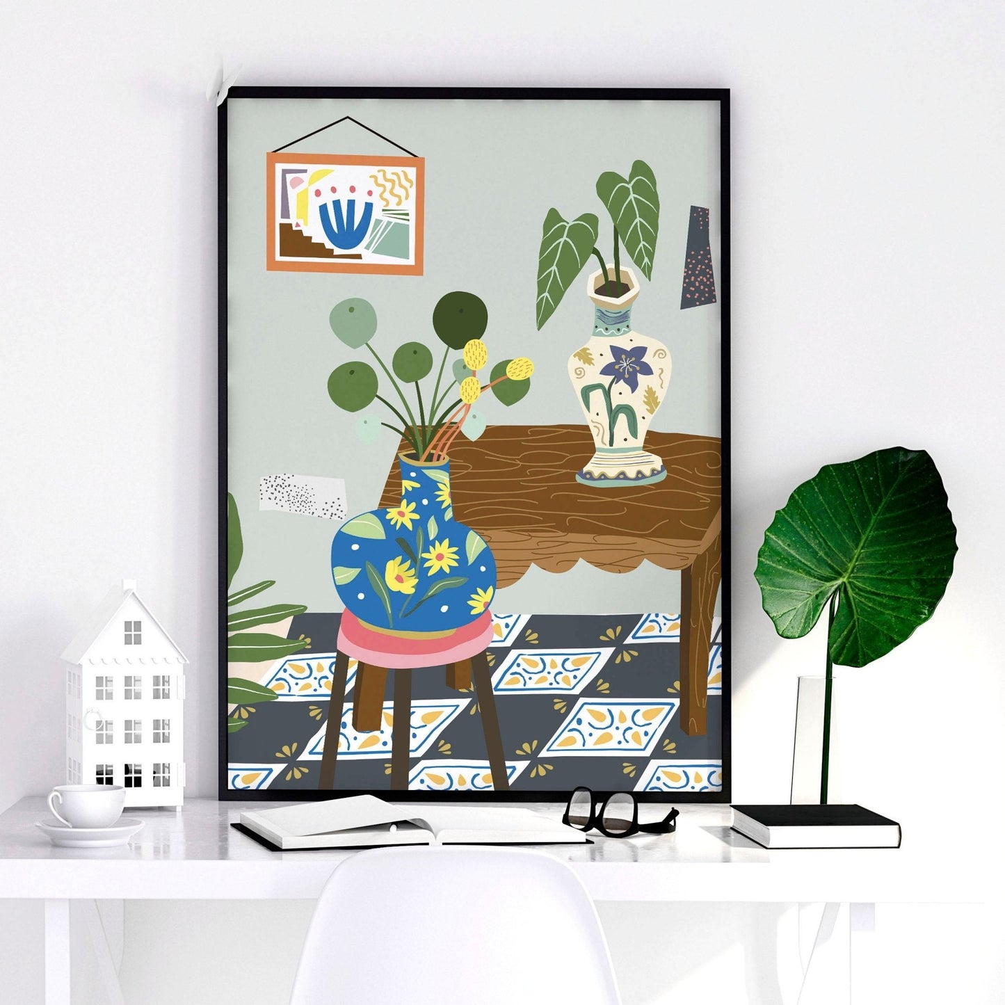 Kitchen art wall | set of 3 Bohemian Art prints