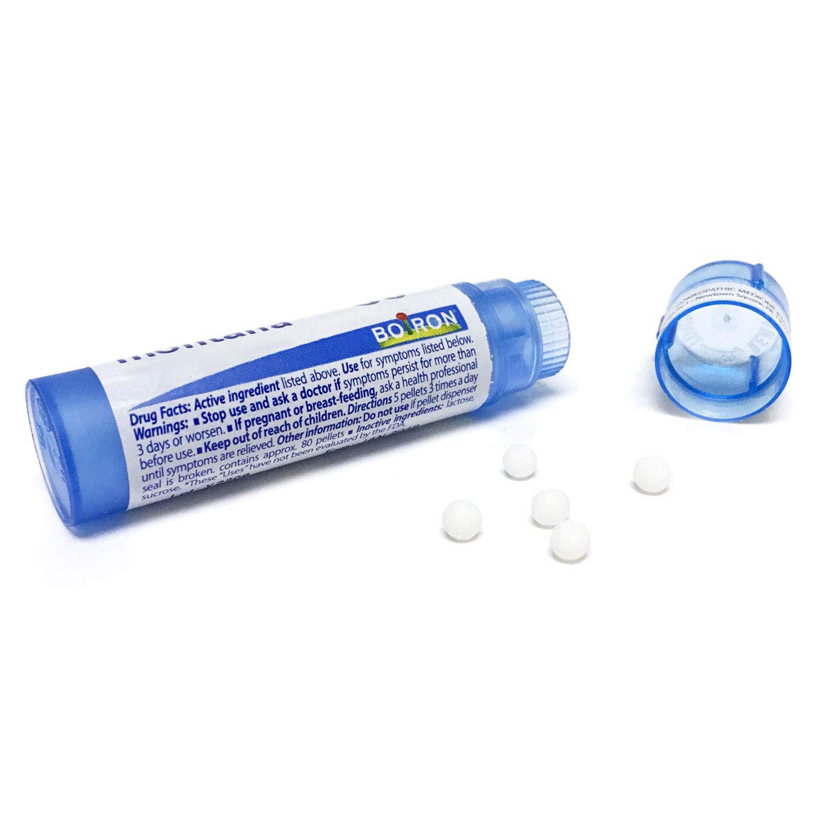 Boiron Nux Vomica 200CK – Homeopathic Medicine for Heartburn or Drowsiness (Pack of 3, 240 Pellets)