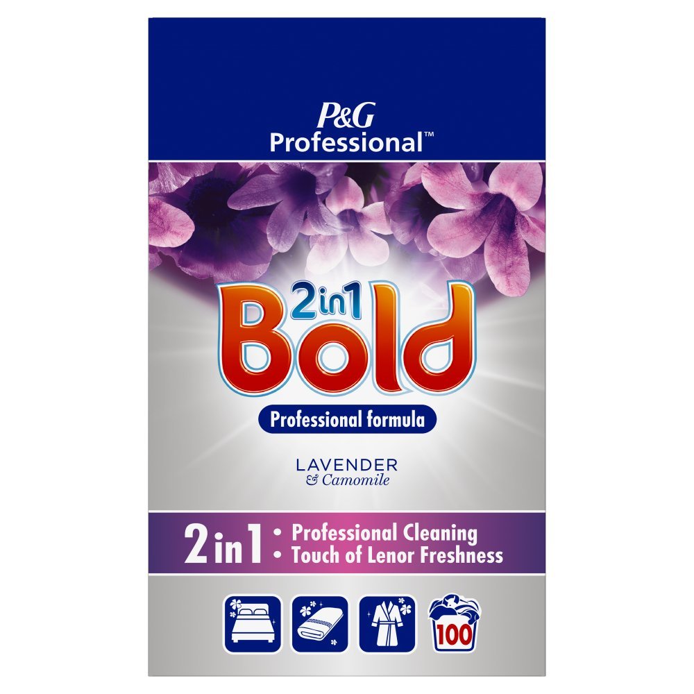 Bold Professional Powder Detergent Lavender & Camomile 100 Washes