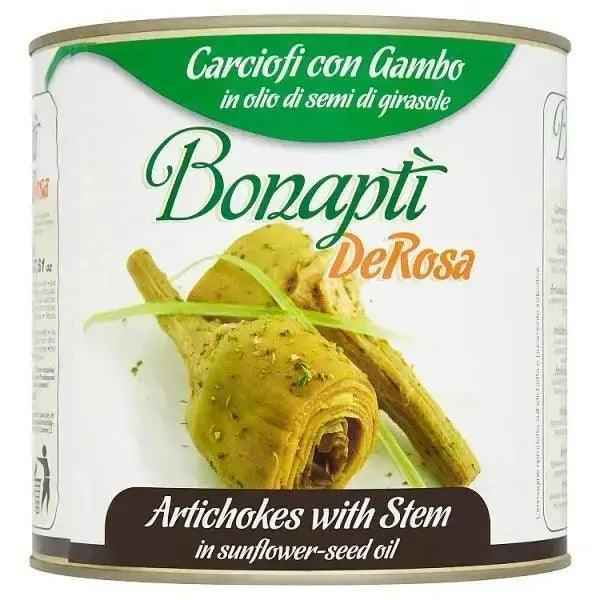 Bonapti Artichokes with Stems 2500g