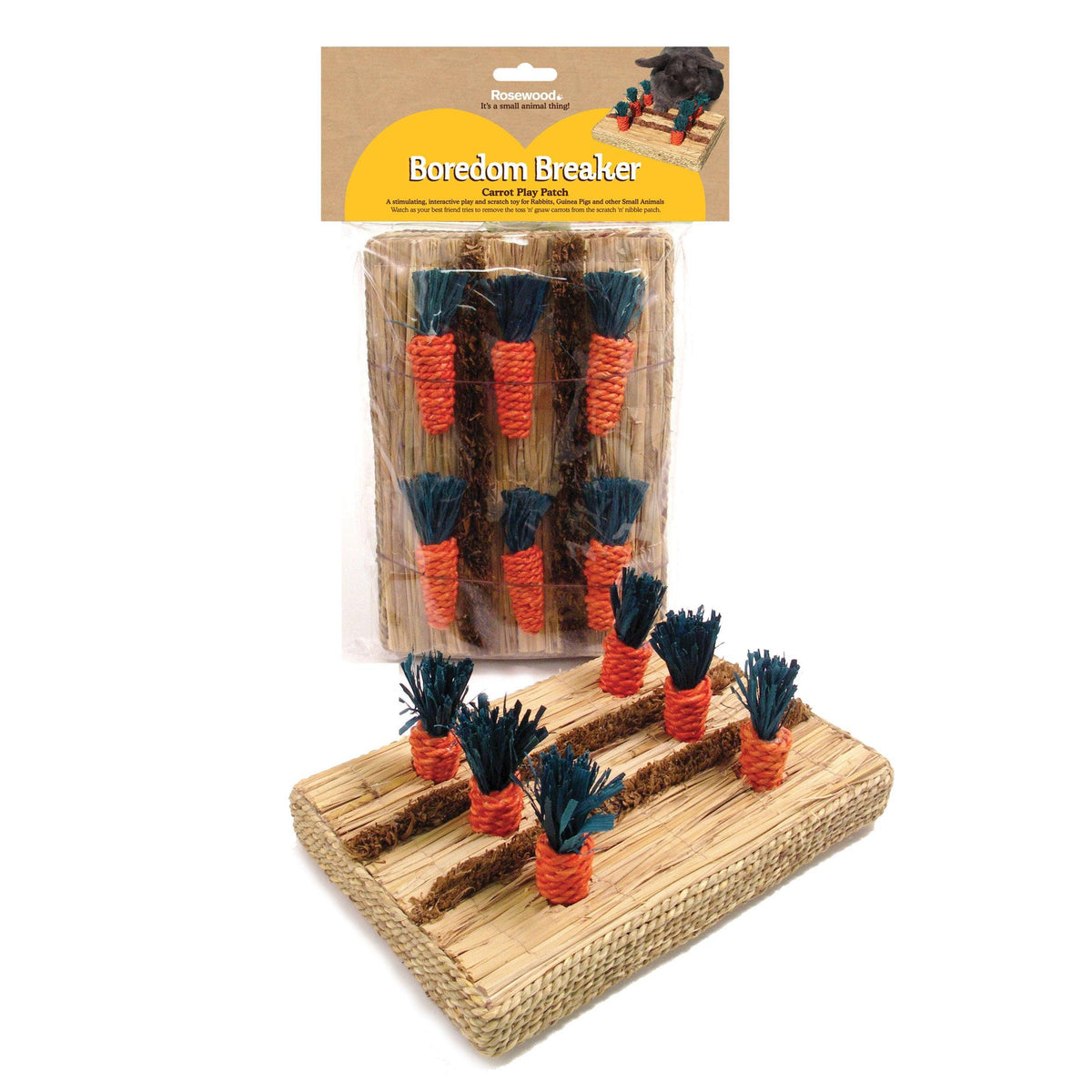 Boredom Breaker Carrot Play Patch - Case of 3