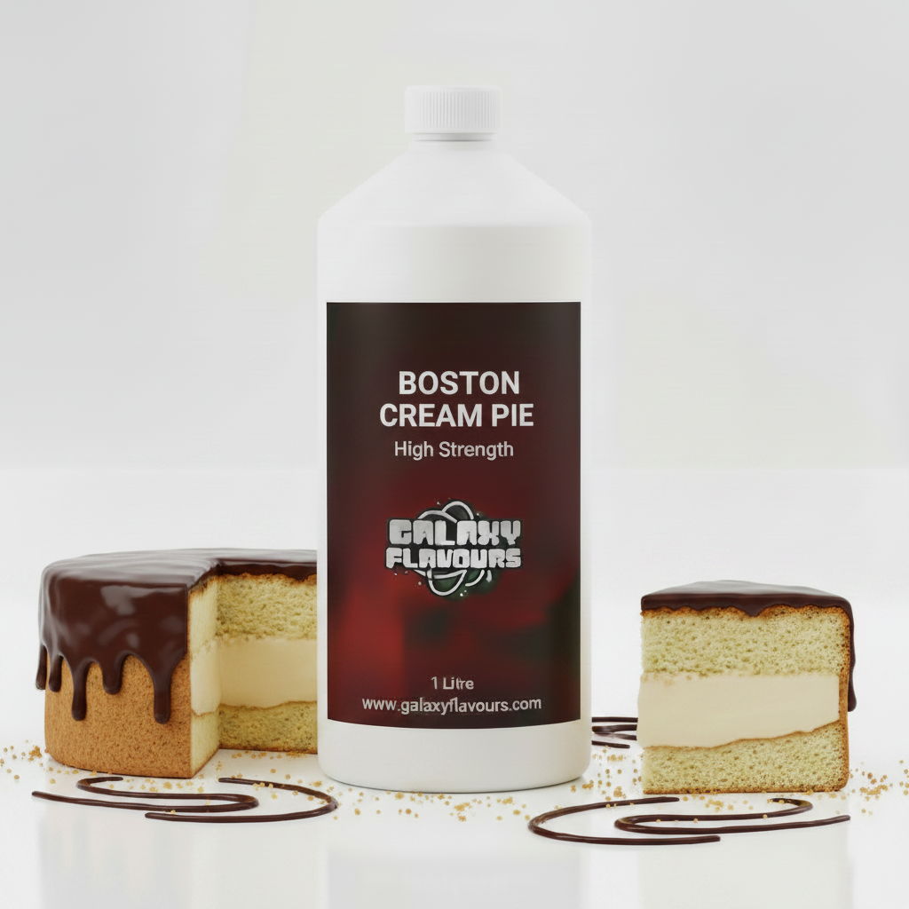 Boston Cream Pie Food Flavouring - Professional High Strength - 1 Litre