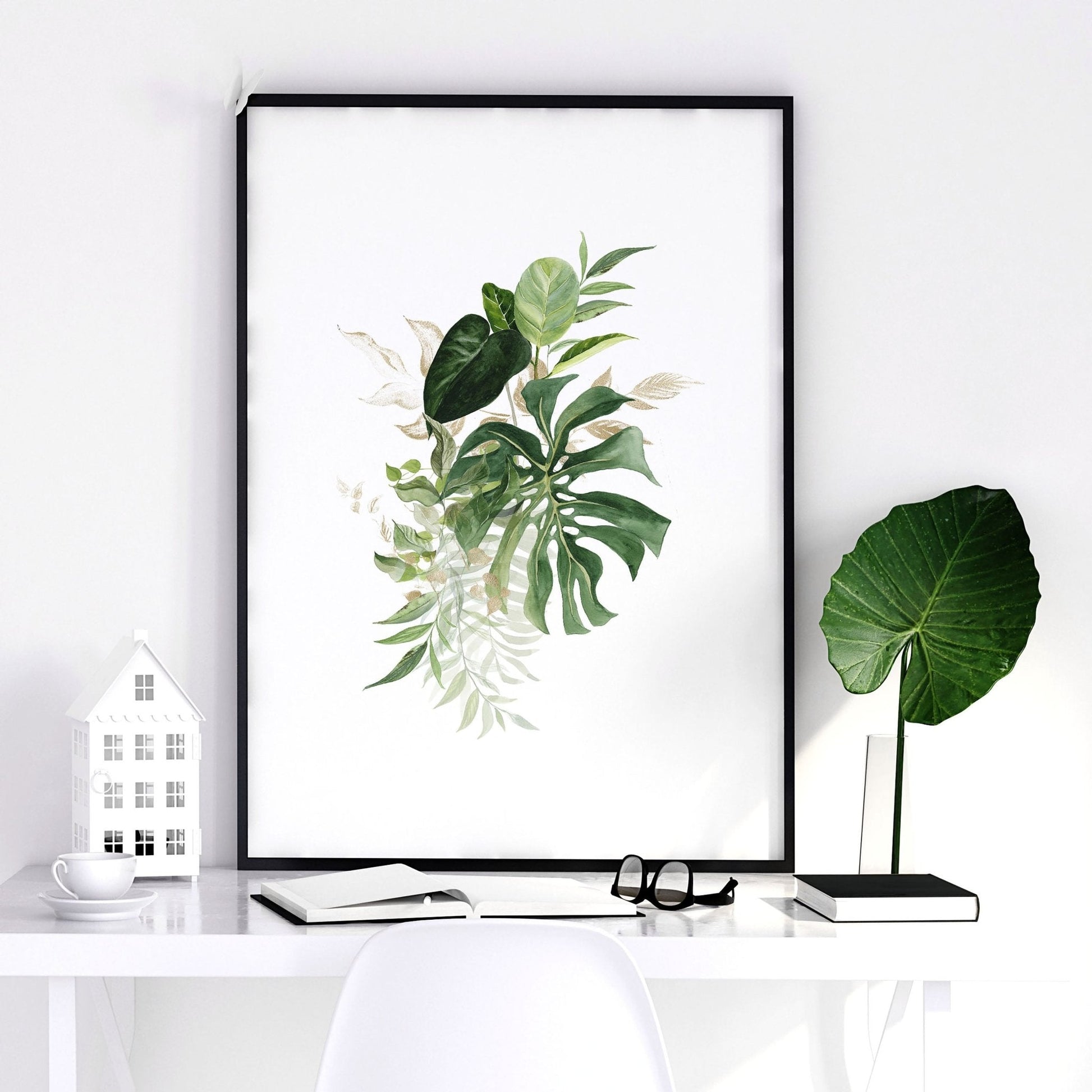Botanical prints | set of 3 wall art prints