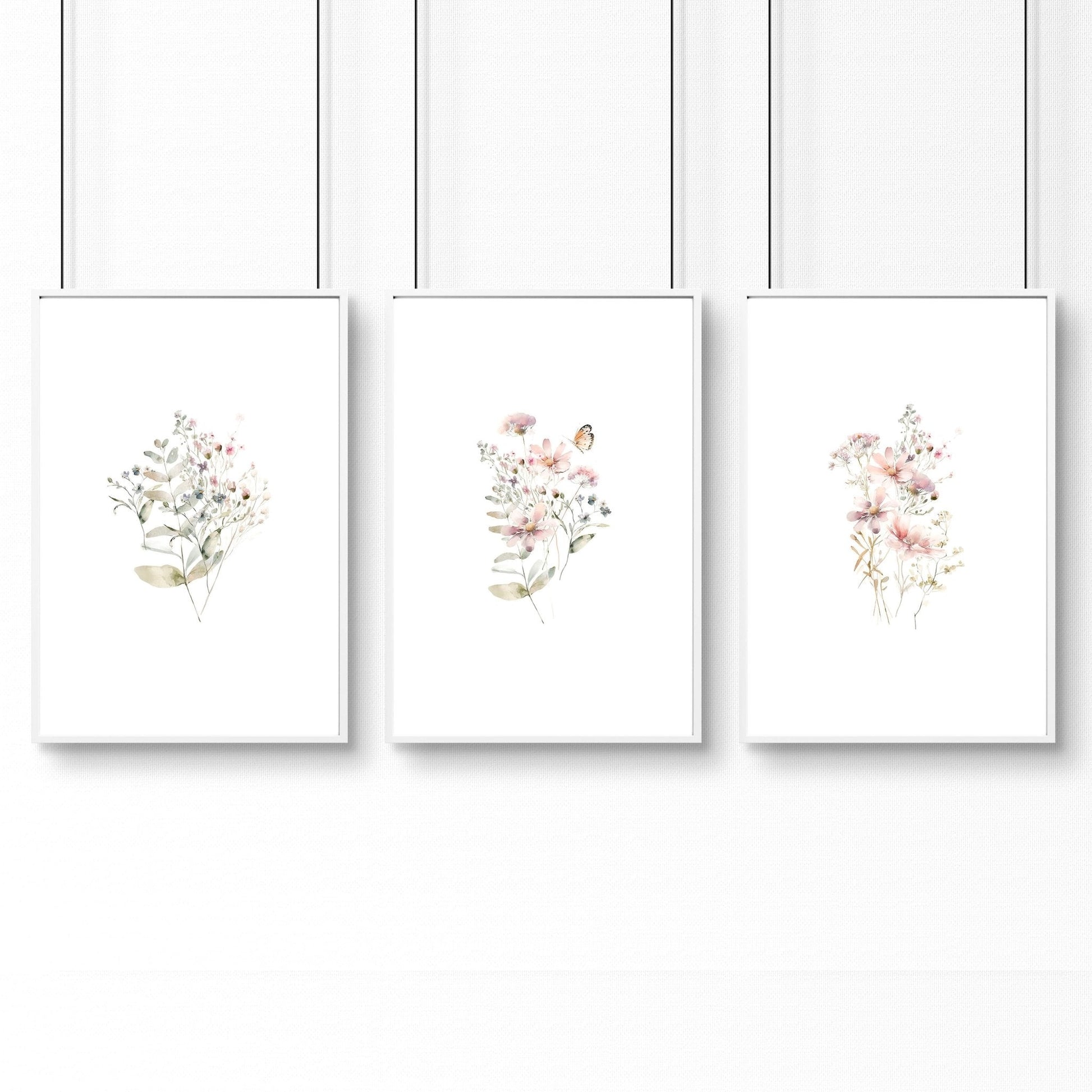 Botanicals Wal Art | Set of 3 wall art prints