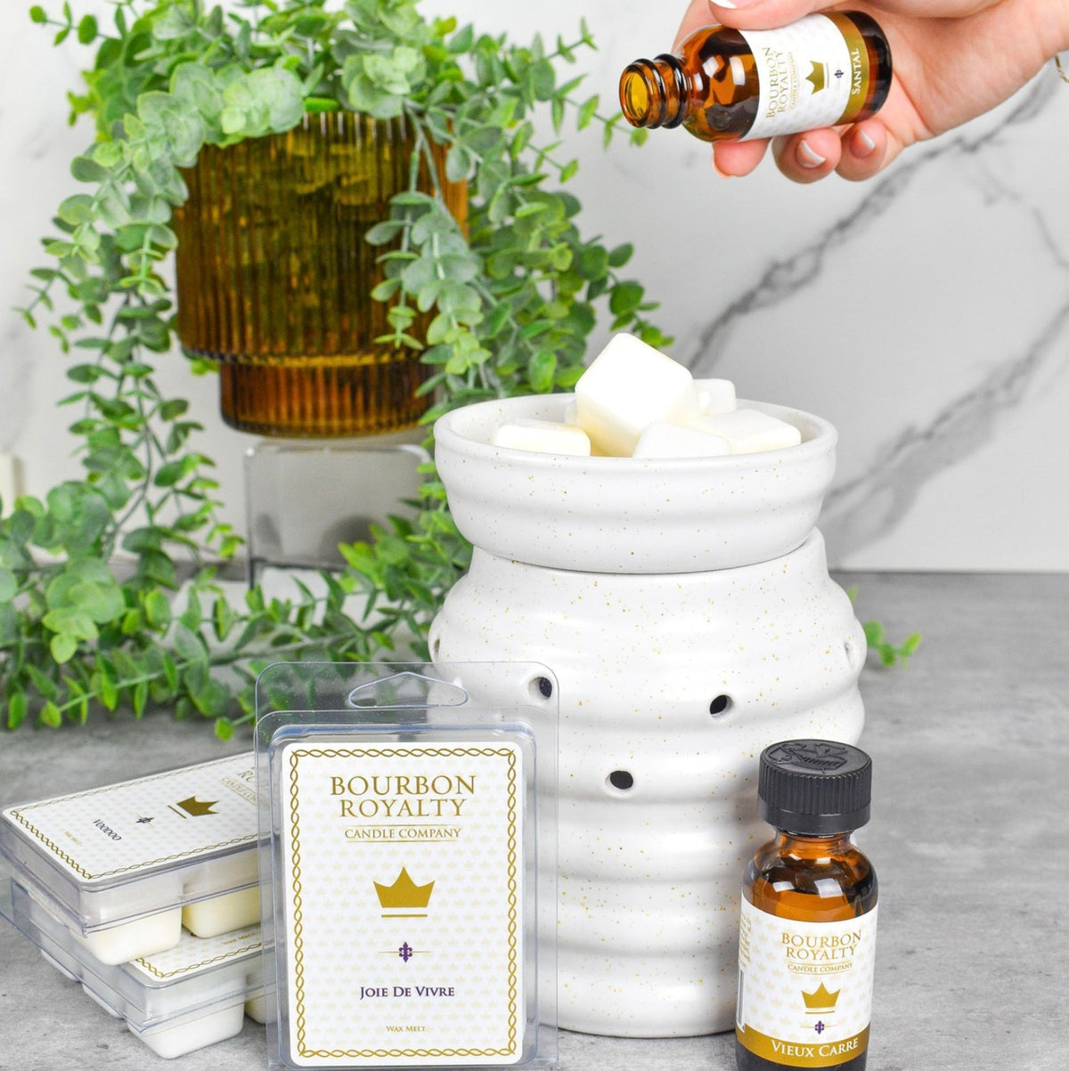 Bourbon Royalty Scented Wax Cubes - Versailles