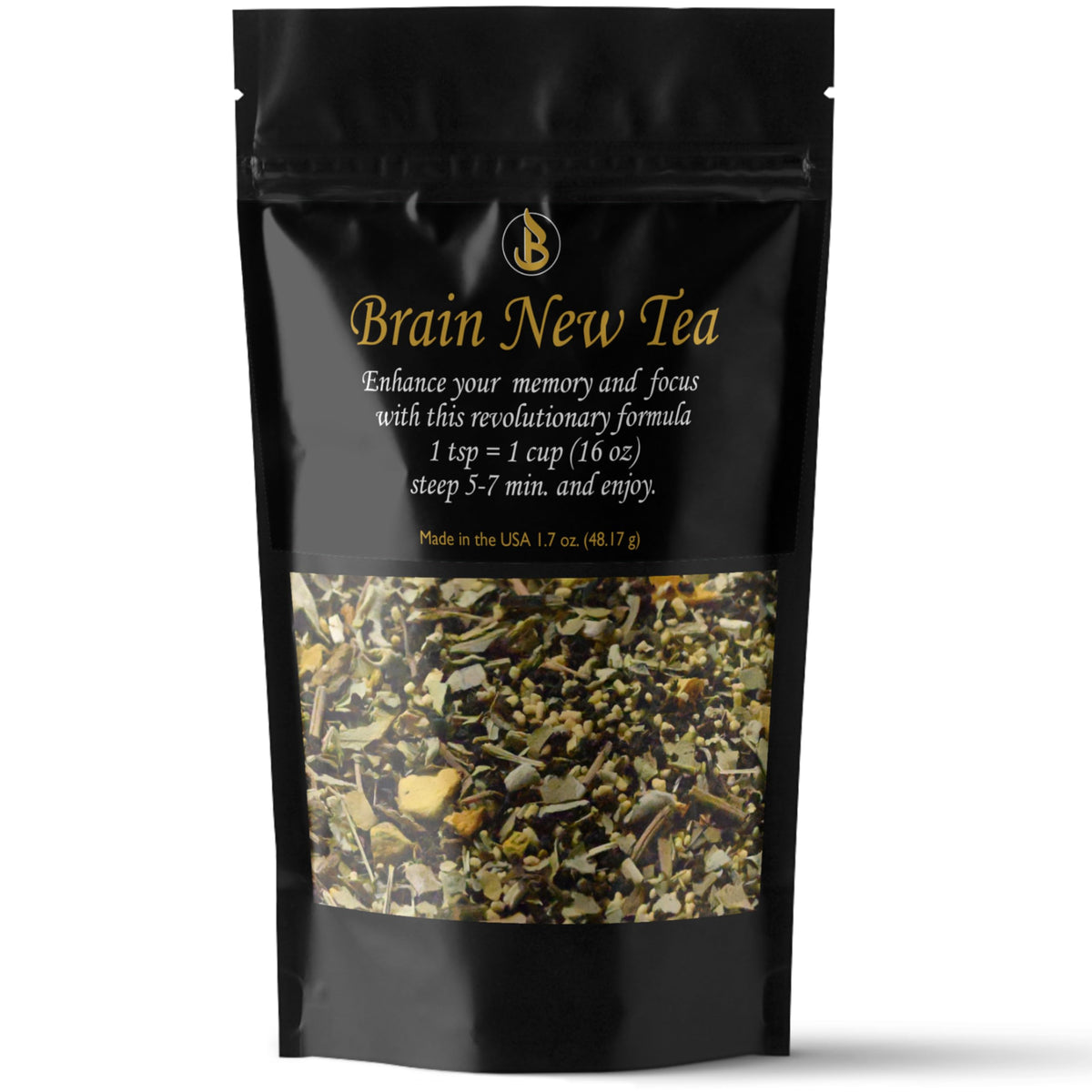 Brain New Tea | Mental Clarity, Focus & Memory Nootropic Tea