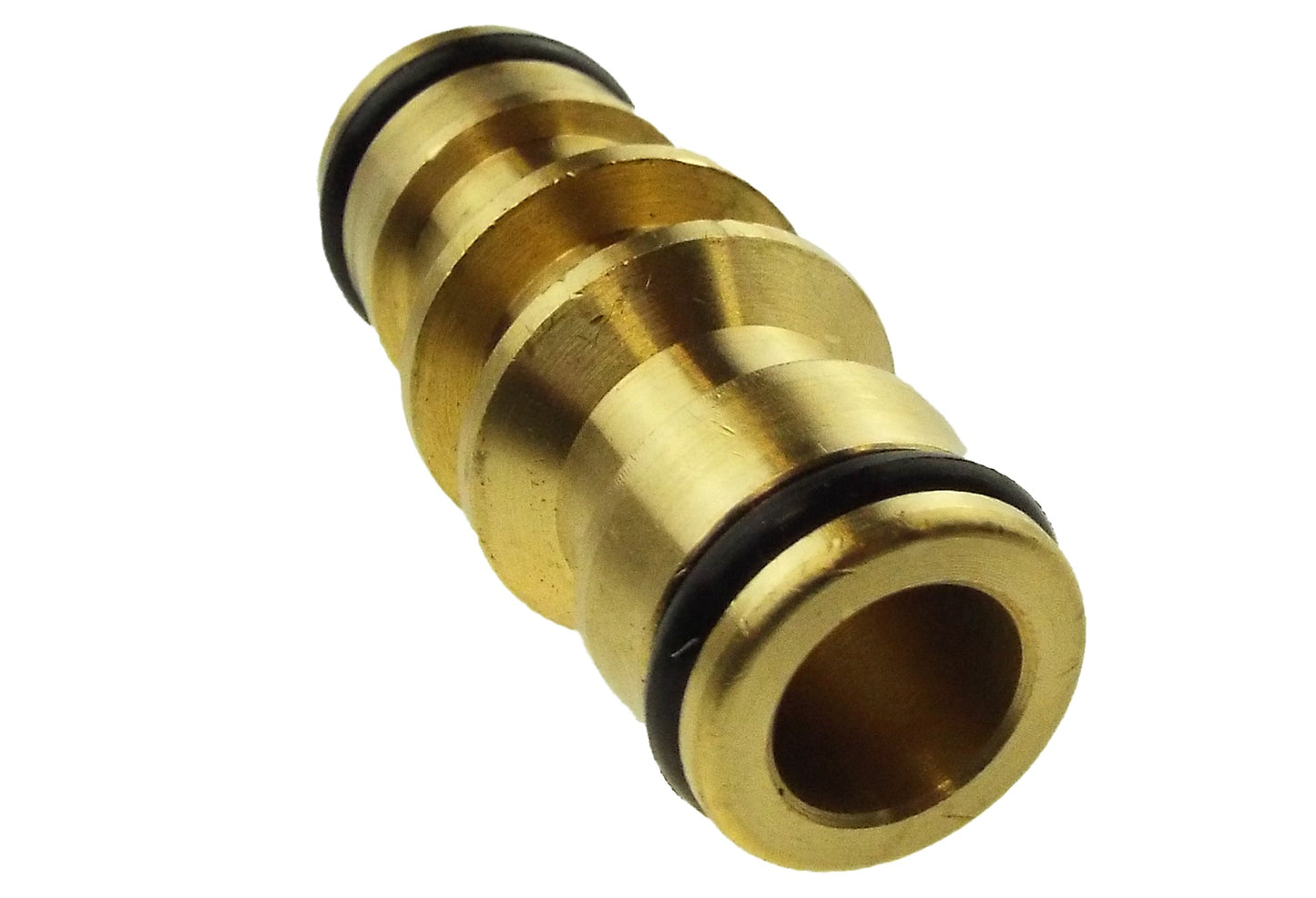 Two Way Male Snap-On Connector Brass Outdoor Watering Kit DIY Workshop Accessory