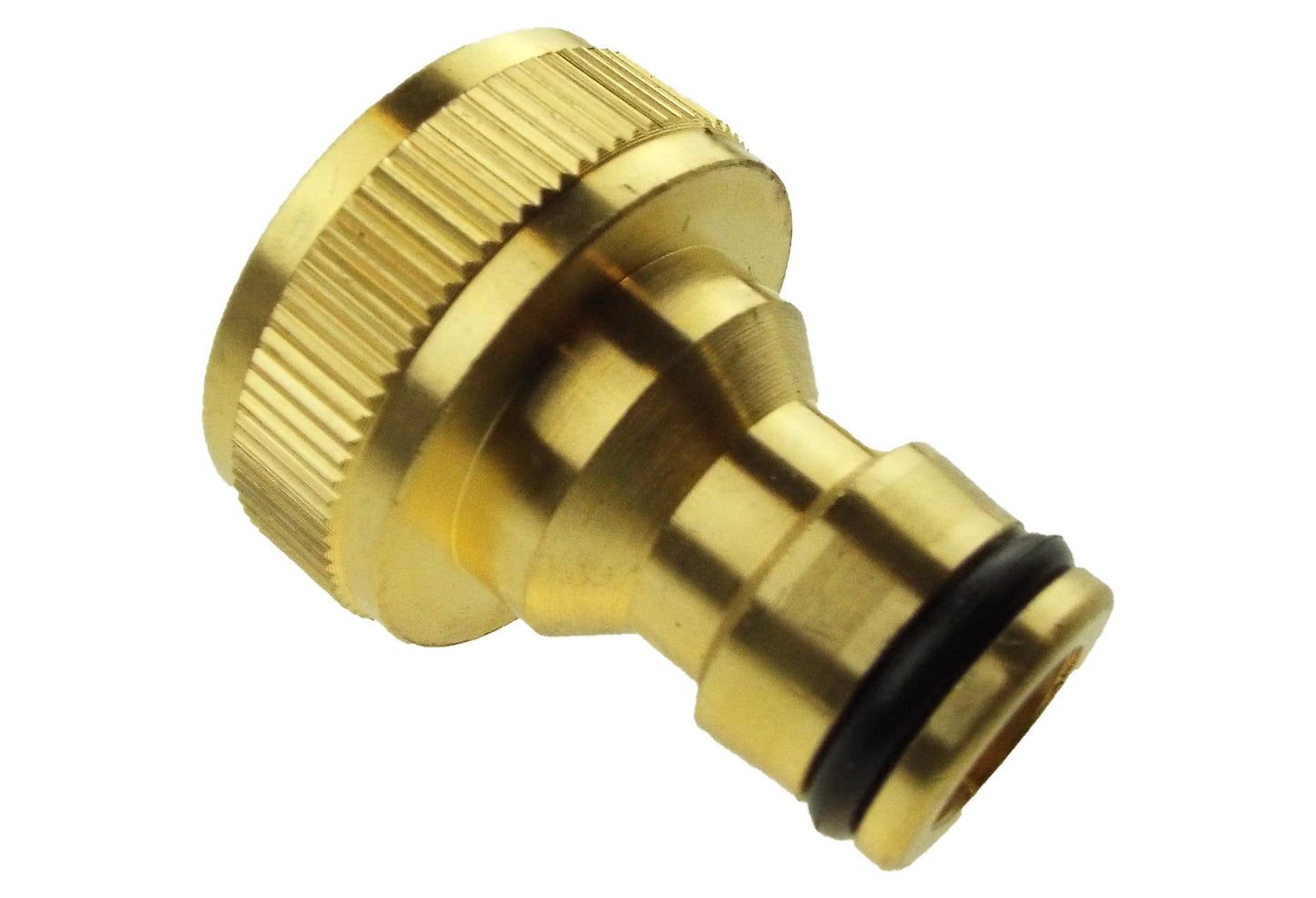 Tap Connector Snap On Male - 3/4in BSPF Brass Garden Hose Pipe Hose Pipe Fitting