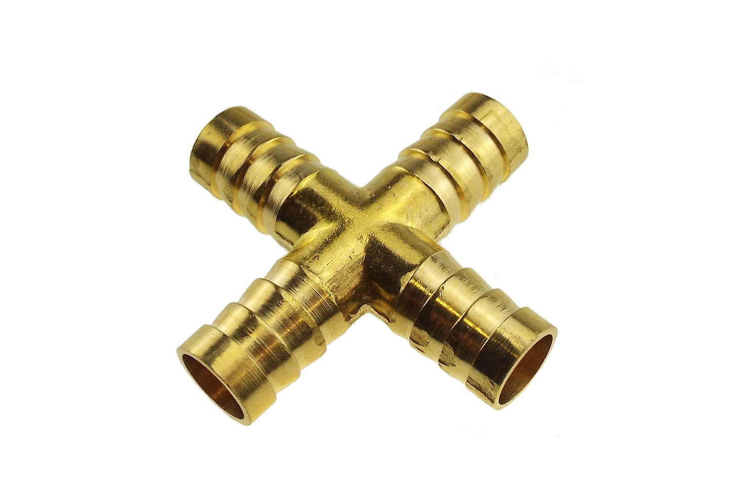 Brass Cross Joiner 6mm Drip Irrigation Fitting Pipe and Water Fitting