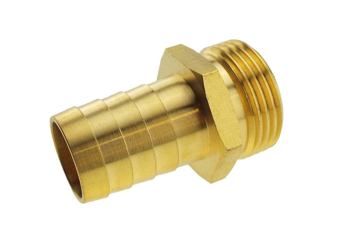 Brass Straight Joiner 13mm - 1/2in BSPM BSP Thread Fitting Micro Watering System