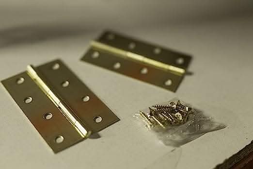 Heavy Duty Butt Hinges Brass Plated Door Cabinet Hinges