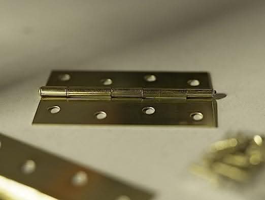 Heavy Duty Butt Hinges Brass Plated Door Cabinet Hinges