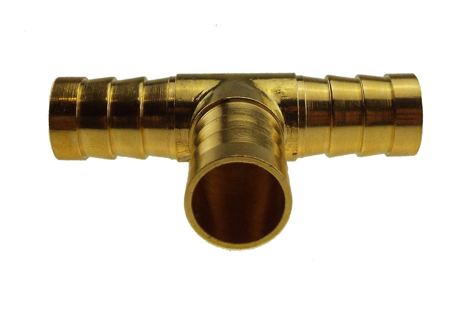 Brass Tee Connector 15mm Drip Irrigation Fitting DIY Workshop Accessory