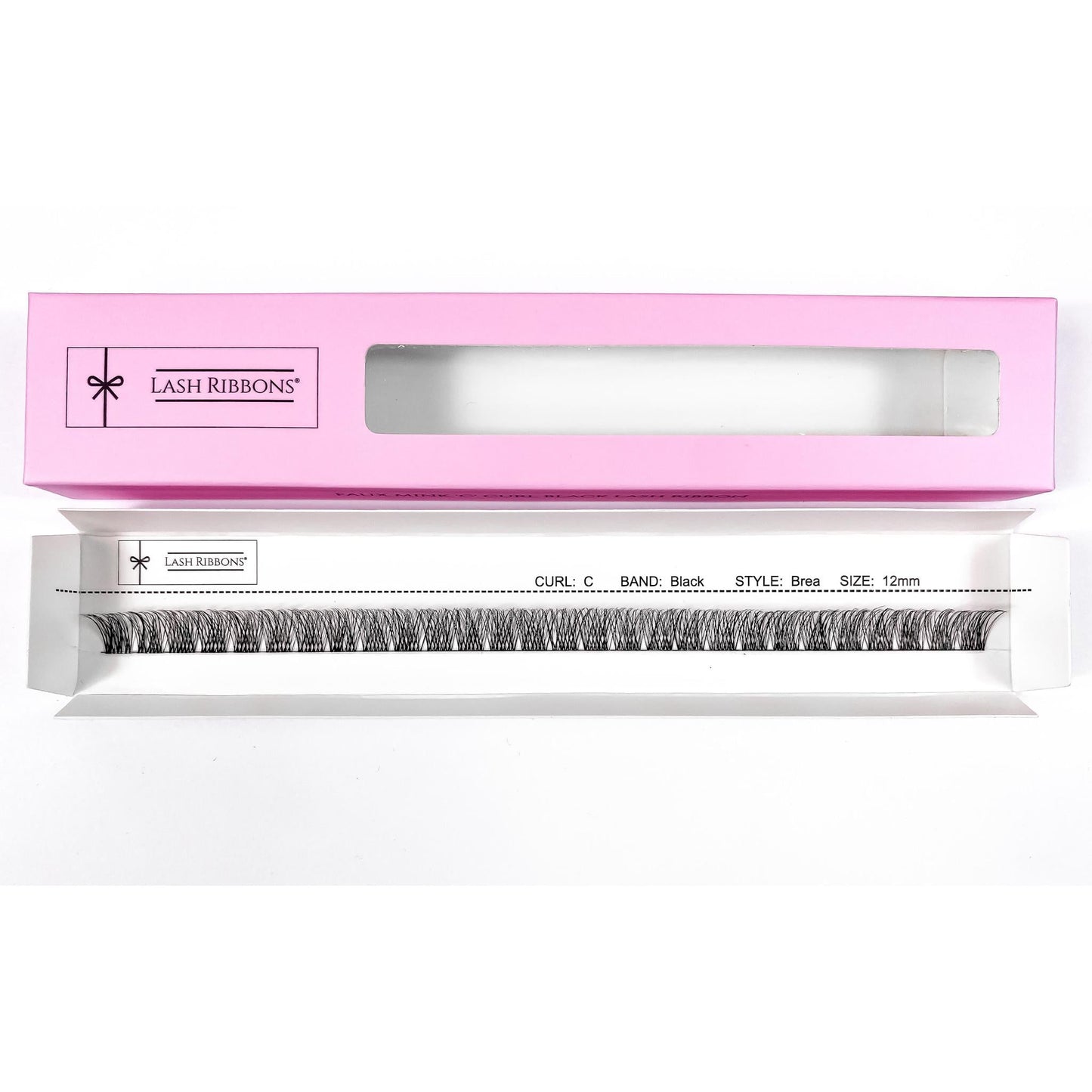 'C' Curl Black Lash Ribbons® Starter Kit (With Ultimate Lash Bond)