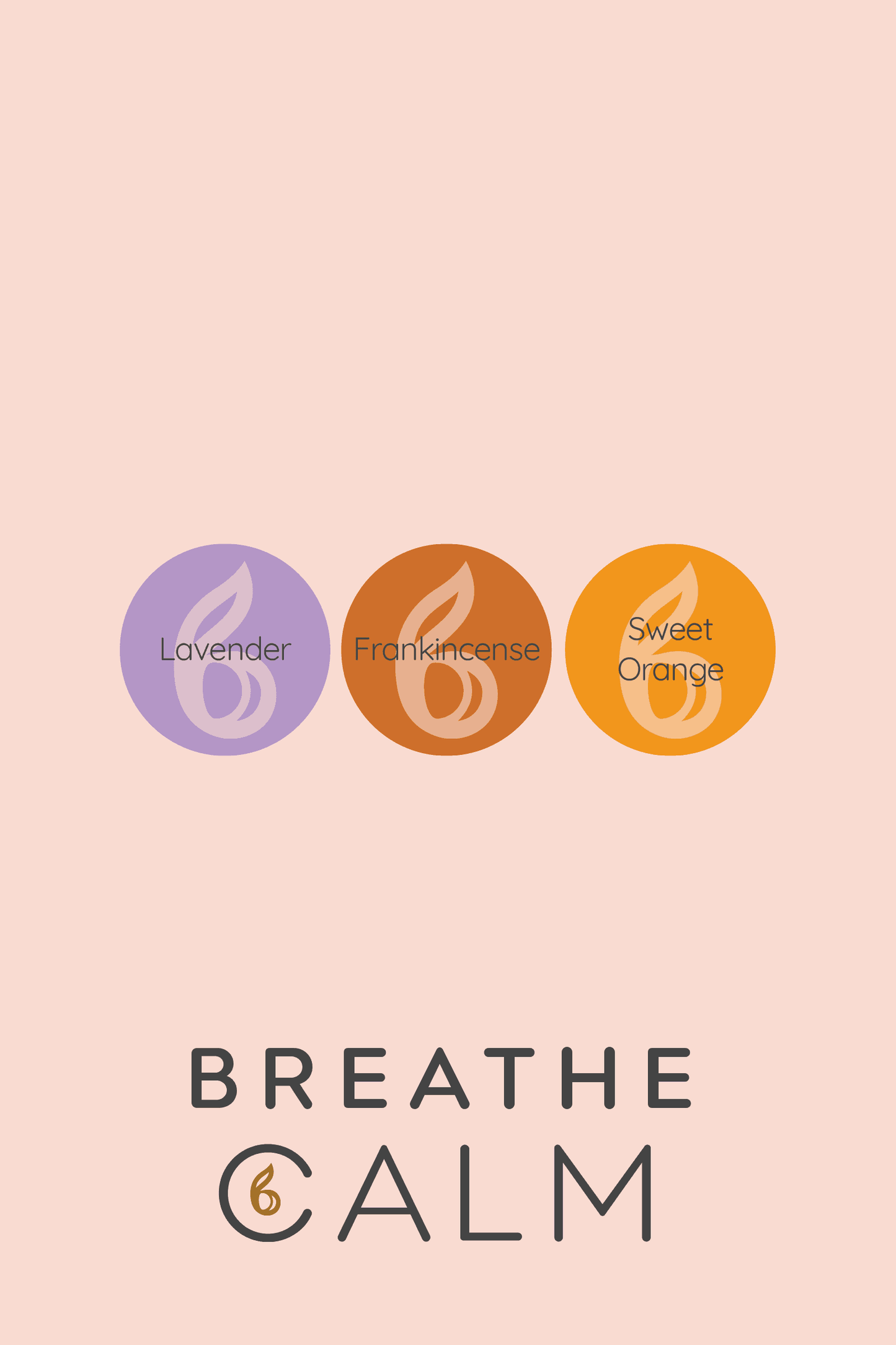 B Calm Blended Essential Oil Gift Set – Breathe, Live & Rest – Stress Relief, Energy Boost & Sleep & Hormone Support – 3×10ml