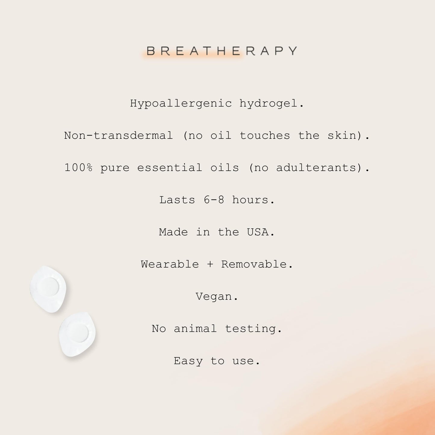 Breatherapy Self-Care Kit | Pure Essential Oil Inhalation Tabs (8-Pack)