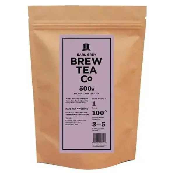 Brew Tea Co Earl Grey Loose Leaf Tea 500g