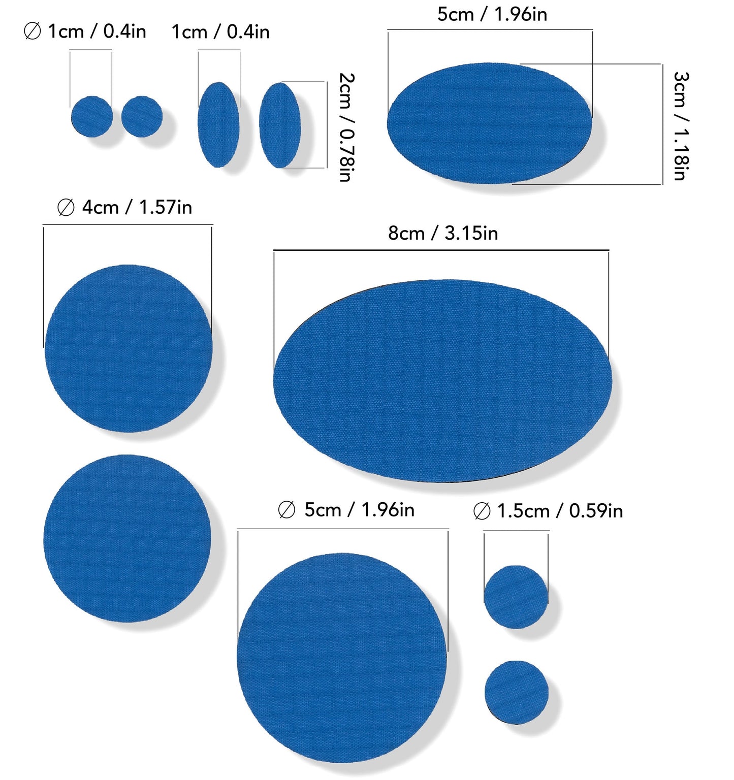 Self-Adhesive Puffer Jacket Repair Patches (30+ Colours)