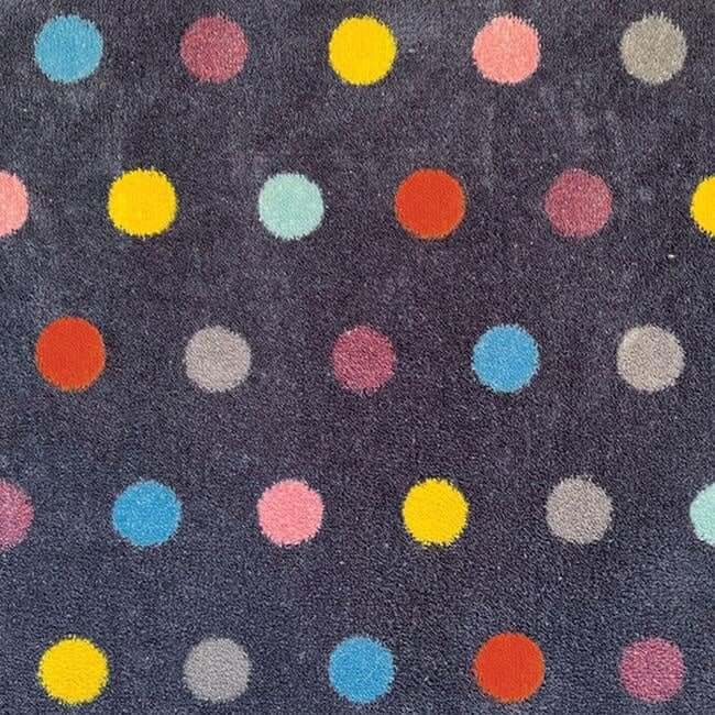 Eco-Friendly Washable Dots Mat and Runner